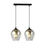 Emibig Suspension Luminaire Istar Acier Noir | Convient pour 2x E27 - Max 10W